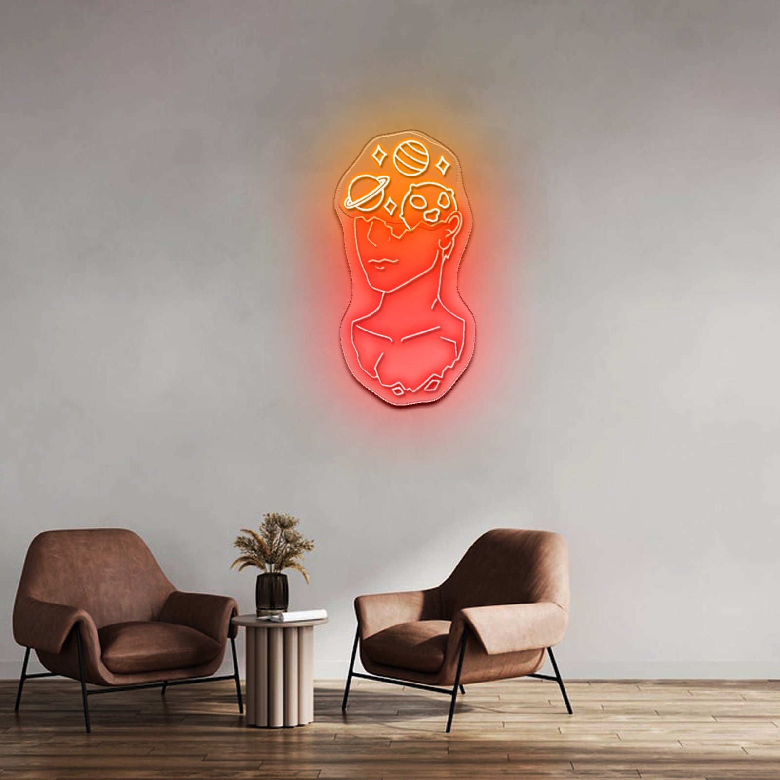 Galaxy Doughnut Artwork Neon Led Signs - Shineneon