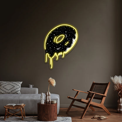 Galaxy Galactus Artwork Neon Led Signs