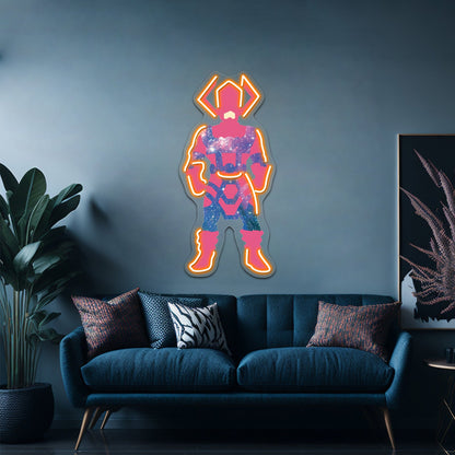 Galaxy Moon Neon Sign Wall Art Decor - Shineneon