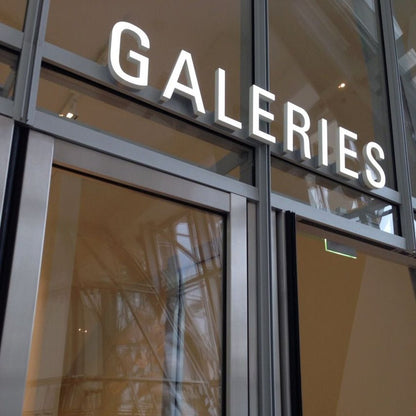 Galeries 3D Frontlit Channel Letters Led Light Sign - Shineneon