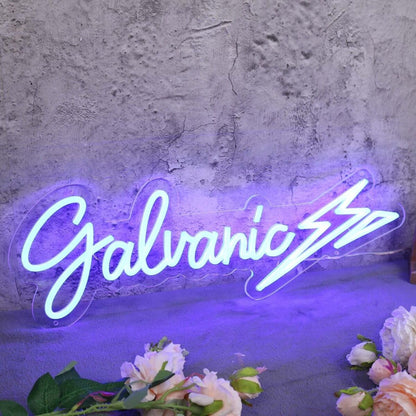 Galvanic Blue Led Neon Sign - Shineneon
