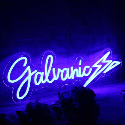 Galvanic Blue Led Neon Sign - Shineneon