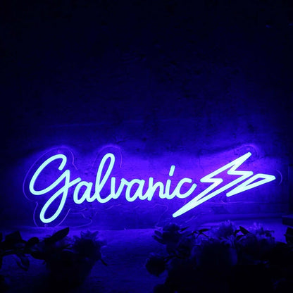 Galvanic Blue Led Neon Sign - Shineneon