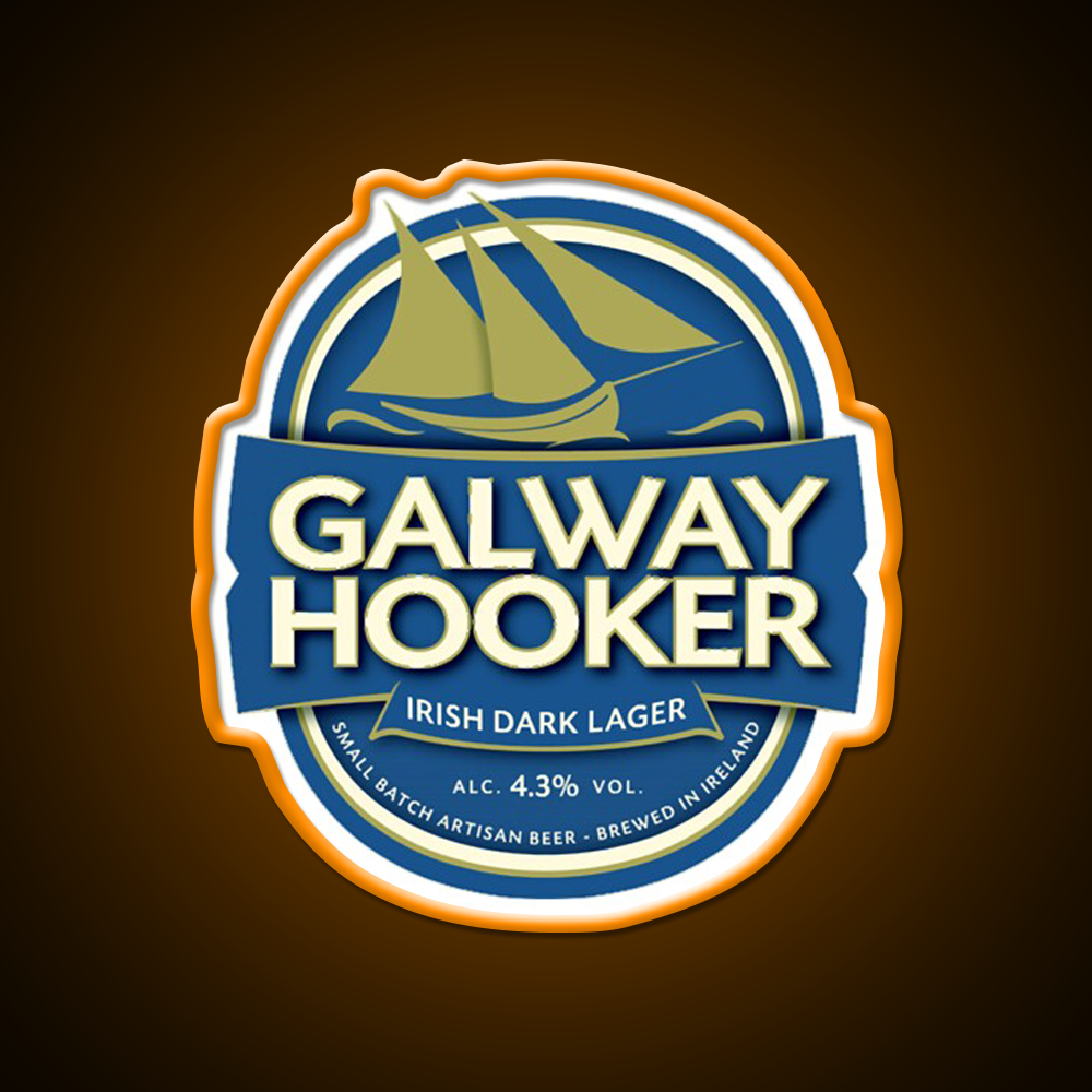 Galway Hooker Beer Bar Decor Led Neon Sign Rgb Color - LED neon sign view 6