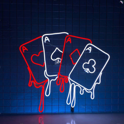 Gambler Poker Led Neon Sign | Shineneon
