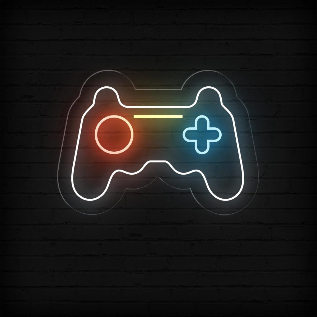 Game Controller Led Neon Sign With Rgb Colors For Gaming Room Wall ...