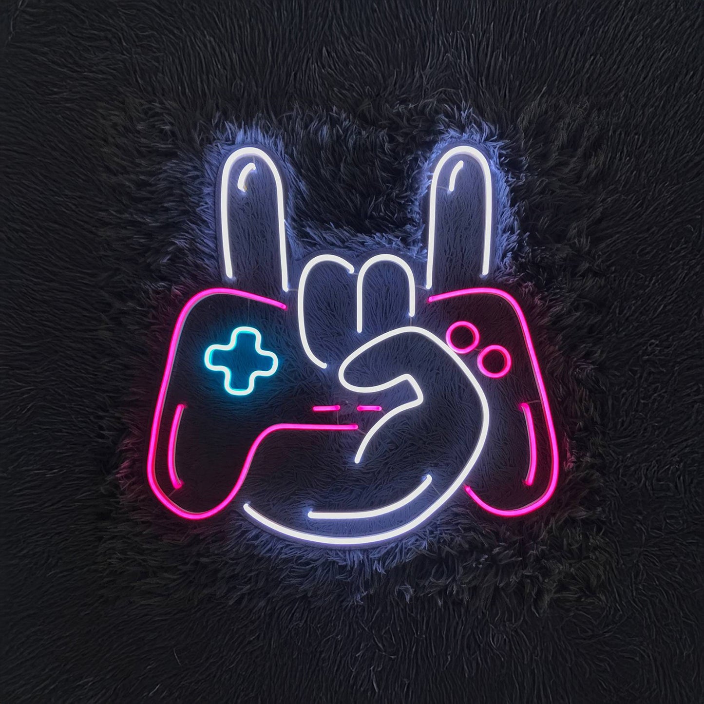 Game Controller Neon Sign Game Zone Led Sign