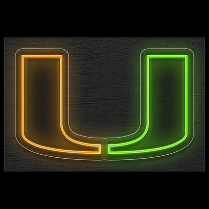 Game Day Celebrations With The University Of Miami Led Neon Sign | Shineneon