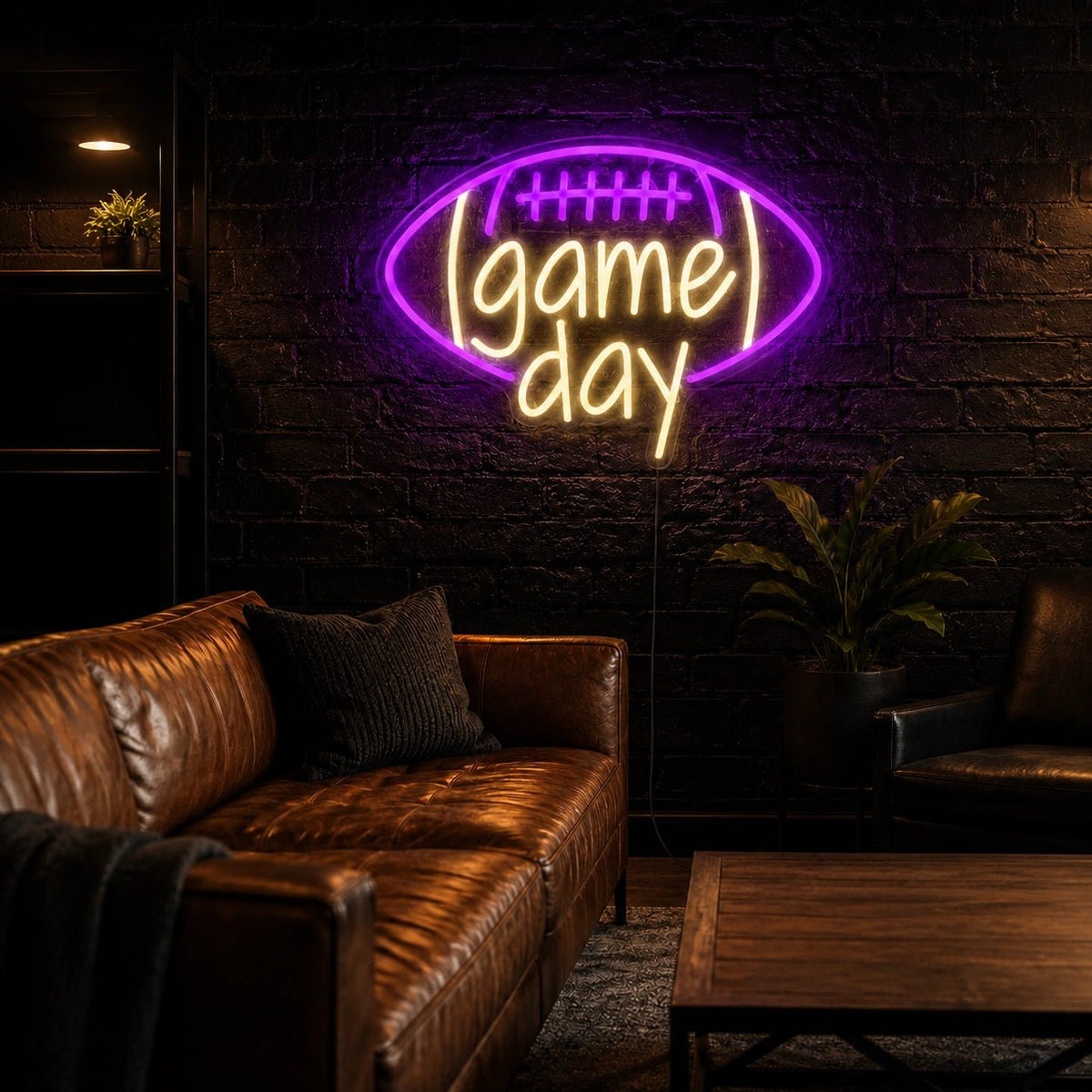 Game Day Football LED Neon Sign - Shineneon