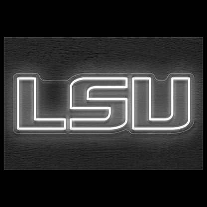 Game Night Bar And Sports Den Lsu Logo Led Neon Sign - Shineneon
