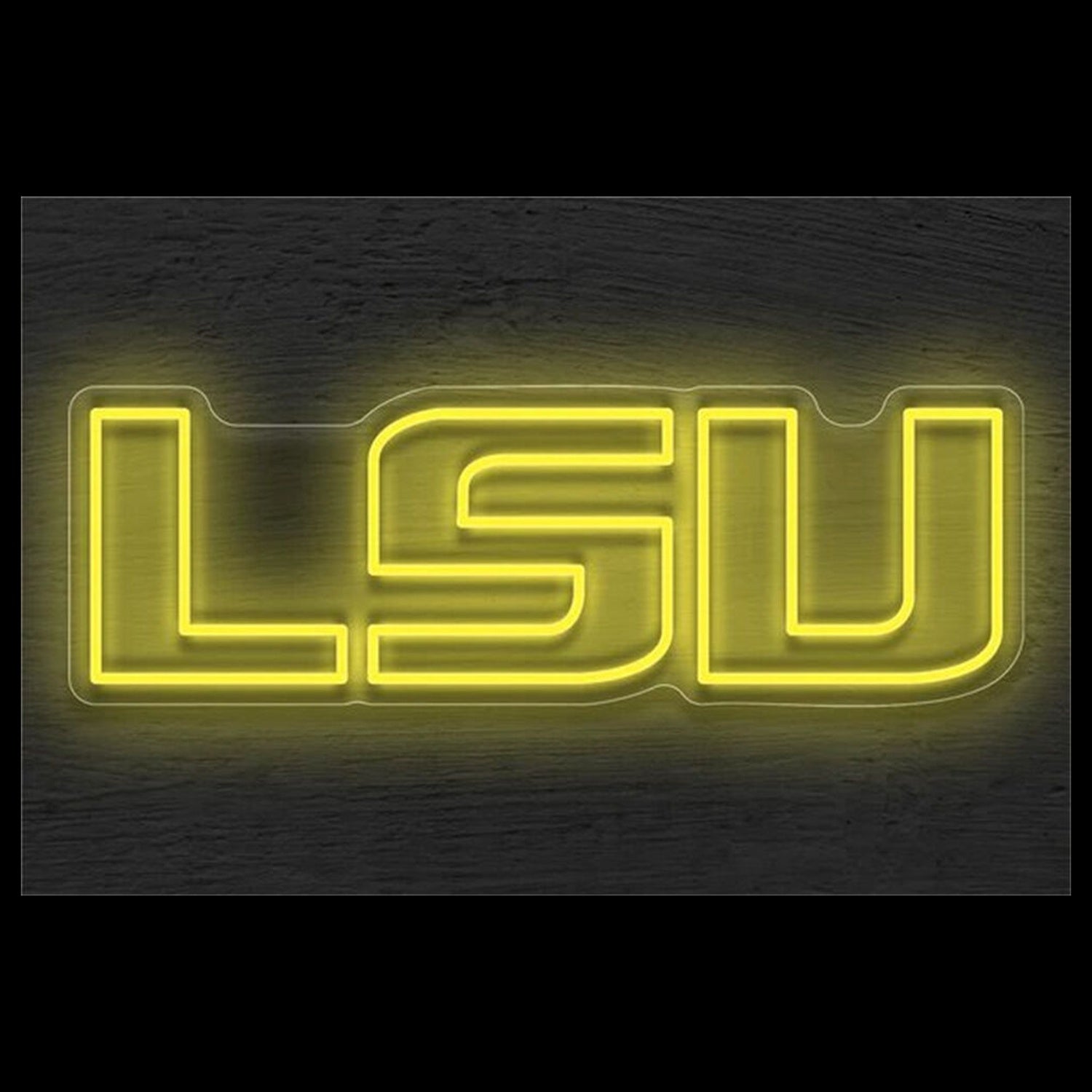 Game Night Bar And Sports Den Lsu Logo Led Neon Sign - Shineneon