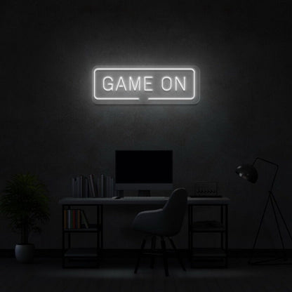 Game On Led Neon Sign Game Rooms And Sports Enthusiasts - Shineneon