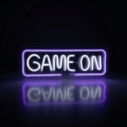 Game On LED Neon Sign Wall Decor - 01 Original Product Image