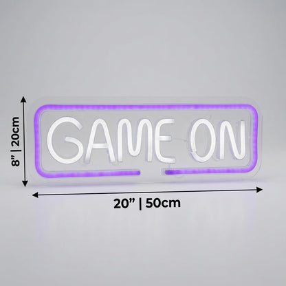 Game On LED Neon Sign Wall Decor - Shineneon