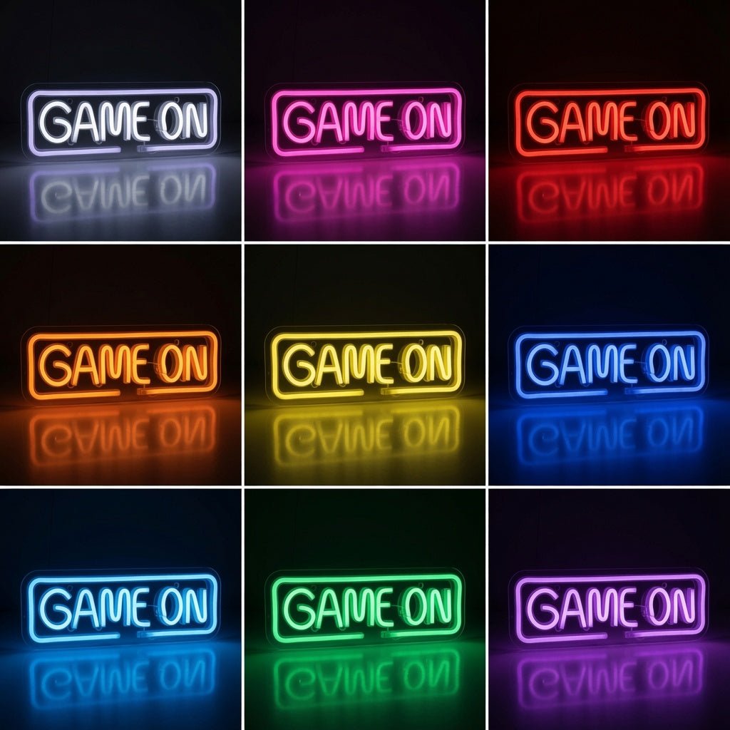 Game On LED Neon Sign Wall Decor - Shineneon