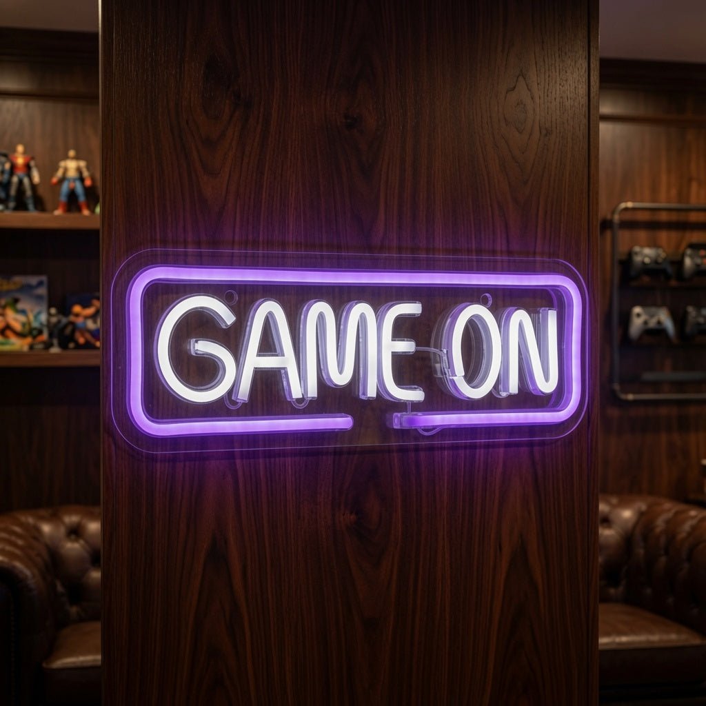 Game On LED Neon Sign Wall Decor - Shineneon