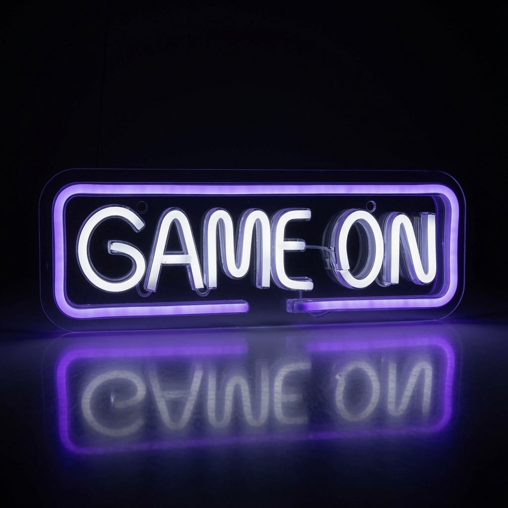 Game On LED Neon Sign Wall Neon Sign - 01 Original Product Image