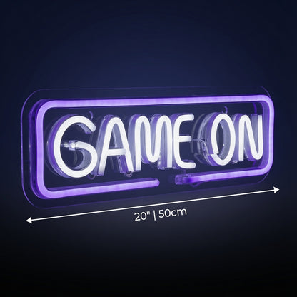 Game On LED Neon Sign Wall Neon Sign - 04 Size Image