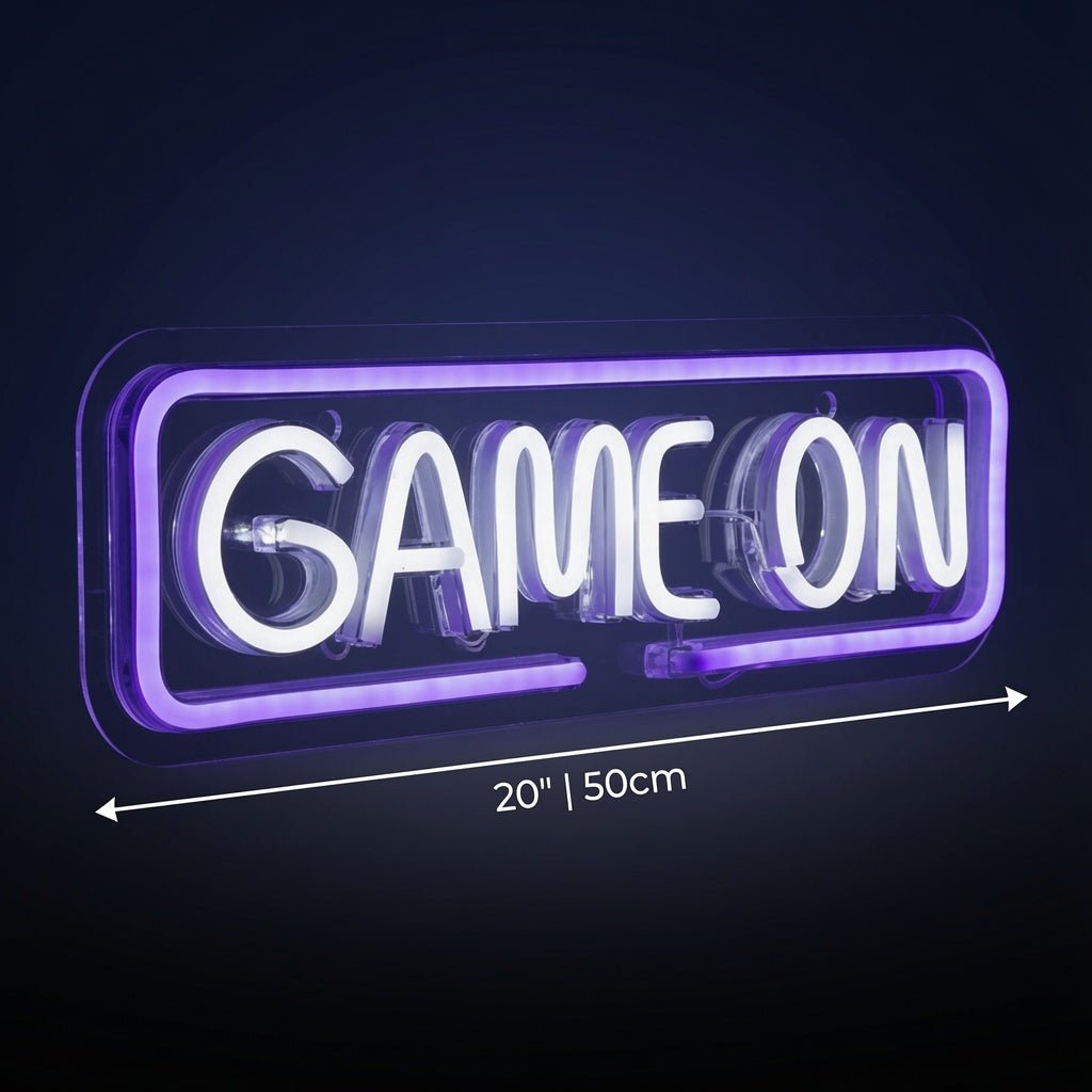 Game On LED Neon Sign Wall Neon Sign - Shineneon