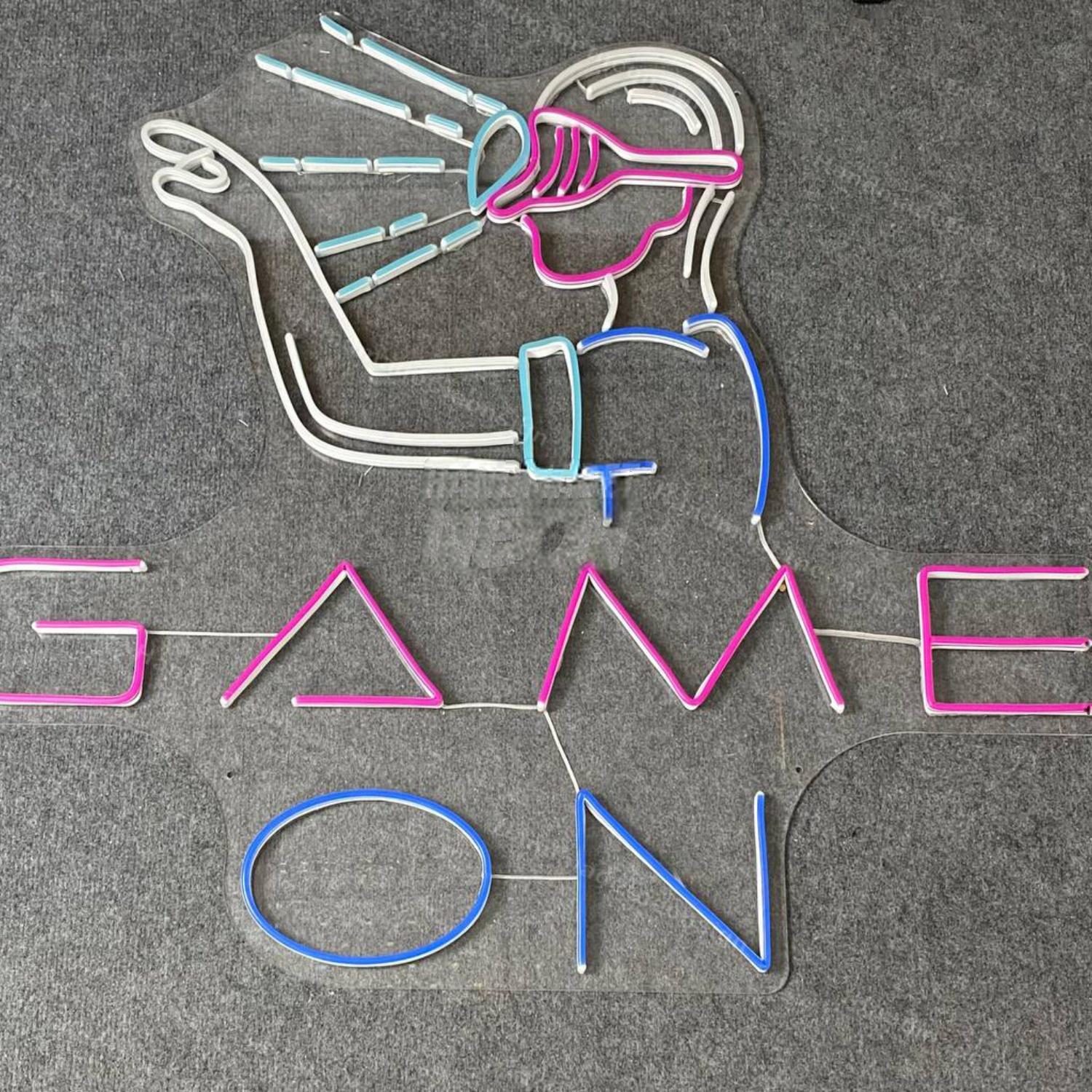 Game On Vr Games Led Neon Sign Gaming Room Wall Decor | Shineneon