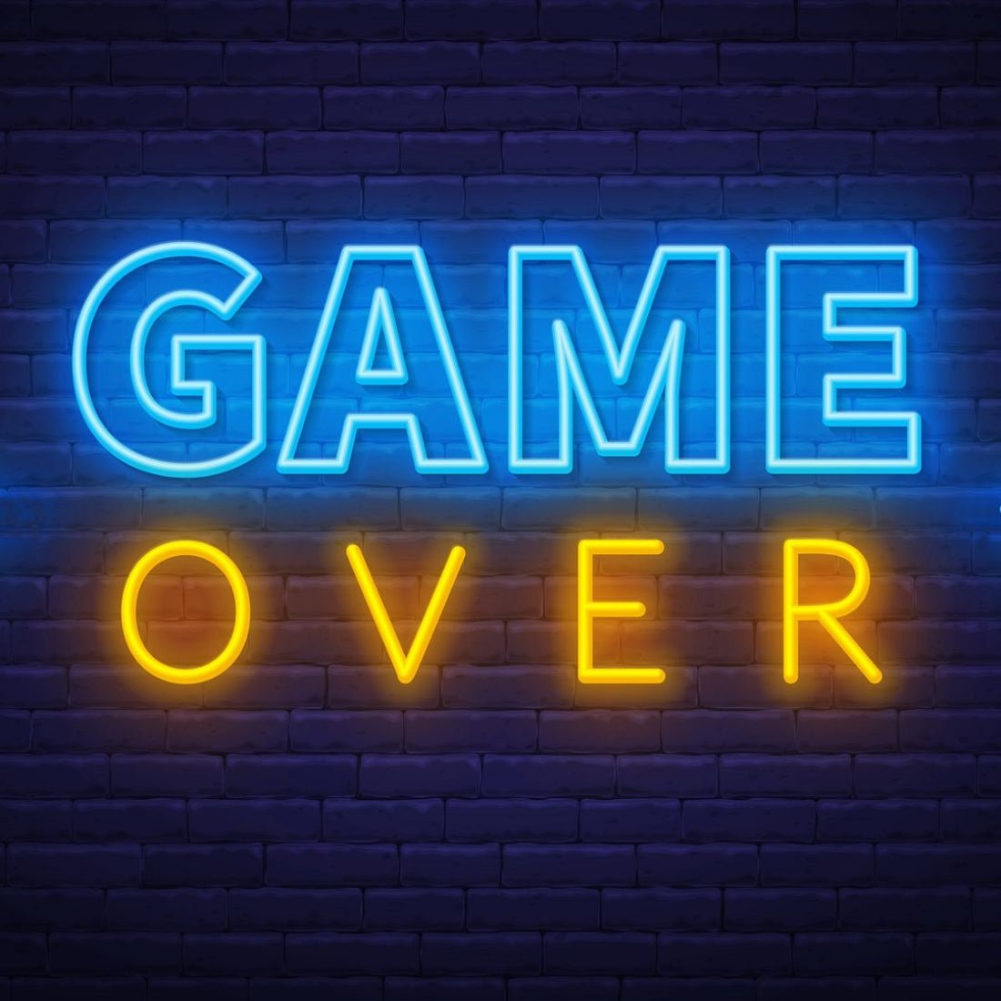 Game Over Led Sign Business Neon Sign - Shineneon