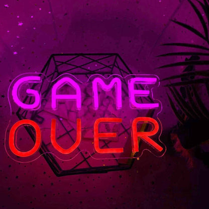 Game Over Retro Led Neon Sign - Shineneon