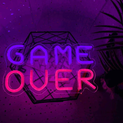 Game Over Retro Led Neon Sign - Shineneon