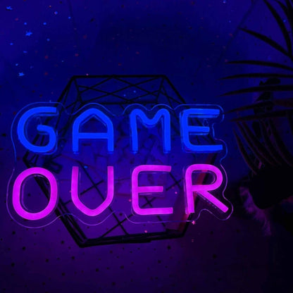 Game Over Retro Led Neon Sign - Shineneon