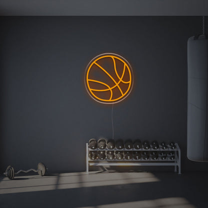 Game Room And Bar Atmosphere With The Basketball For Gym Led Neon Sign | Shineneon