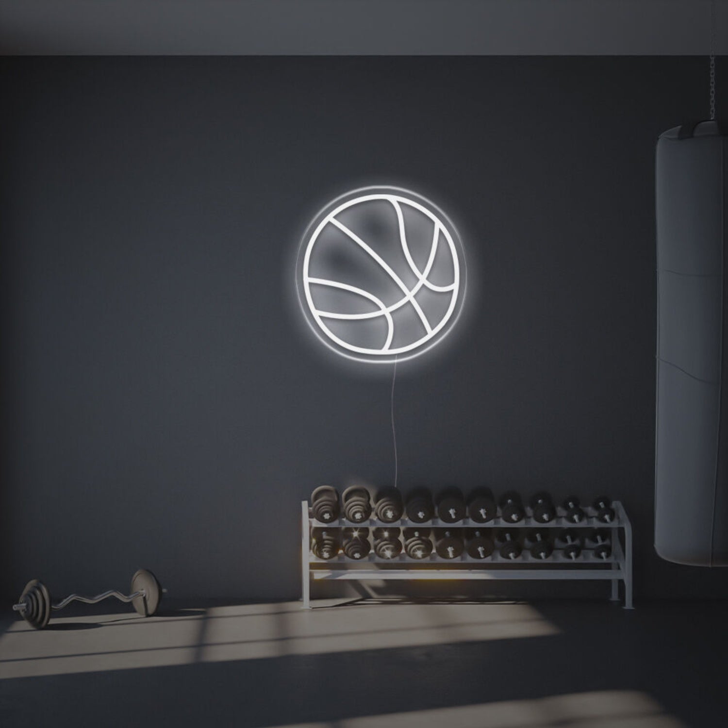 Game Room And Bar Atmosphere With The Basketball For Gym Led Neon Sign | Shineneon
