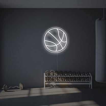 Game Room And Bar Atmosphere With The Basketball For Gym Led Neon Sign | Shineneon