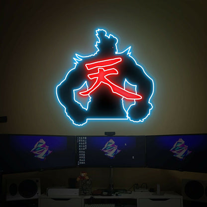 Game Room Bar Street Fighter Led Uv Led Neon Sign - Shineneon