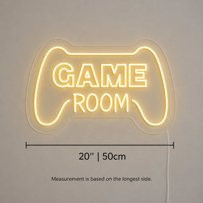 Game Room Controller Outline Neon Sign LED Neon Sign size image