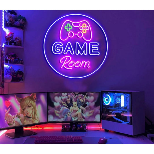 Game Room Led Sign Business Neon Sign Wall Decor