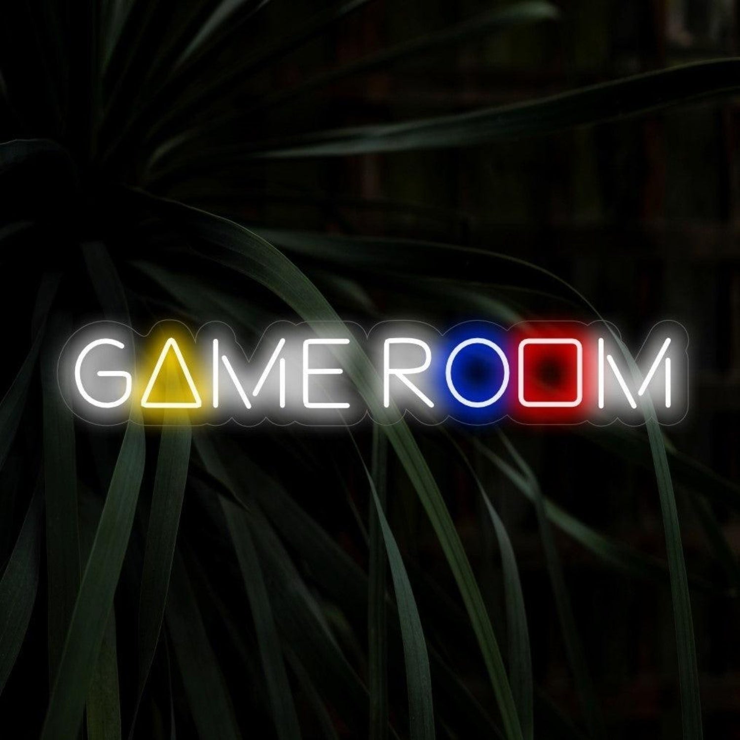 Game Room Multicolor Triangle Circle Square Led Neon Sign For Gaming Room Decor | Shineneon