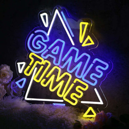Game Time Custom Led Neon Sign - Shineneon