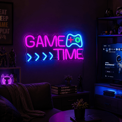 Game Time LED Neon Sign - Shineneon