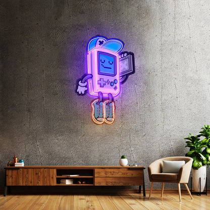 Gameboy Custom Led Signs Artwork For Sale