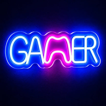 Gamer Gamepad LED Neon Sign - Shineneon