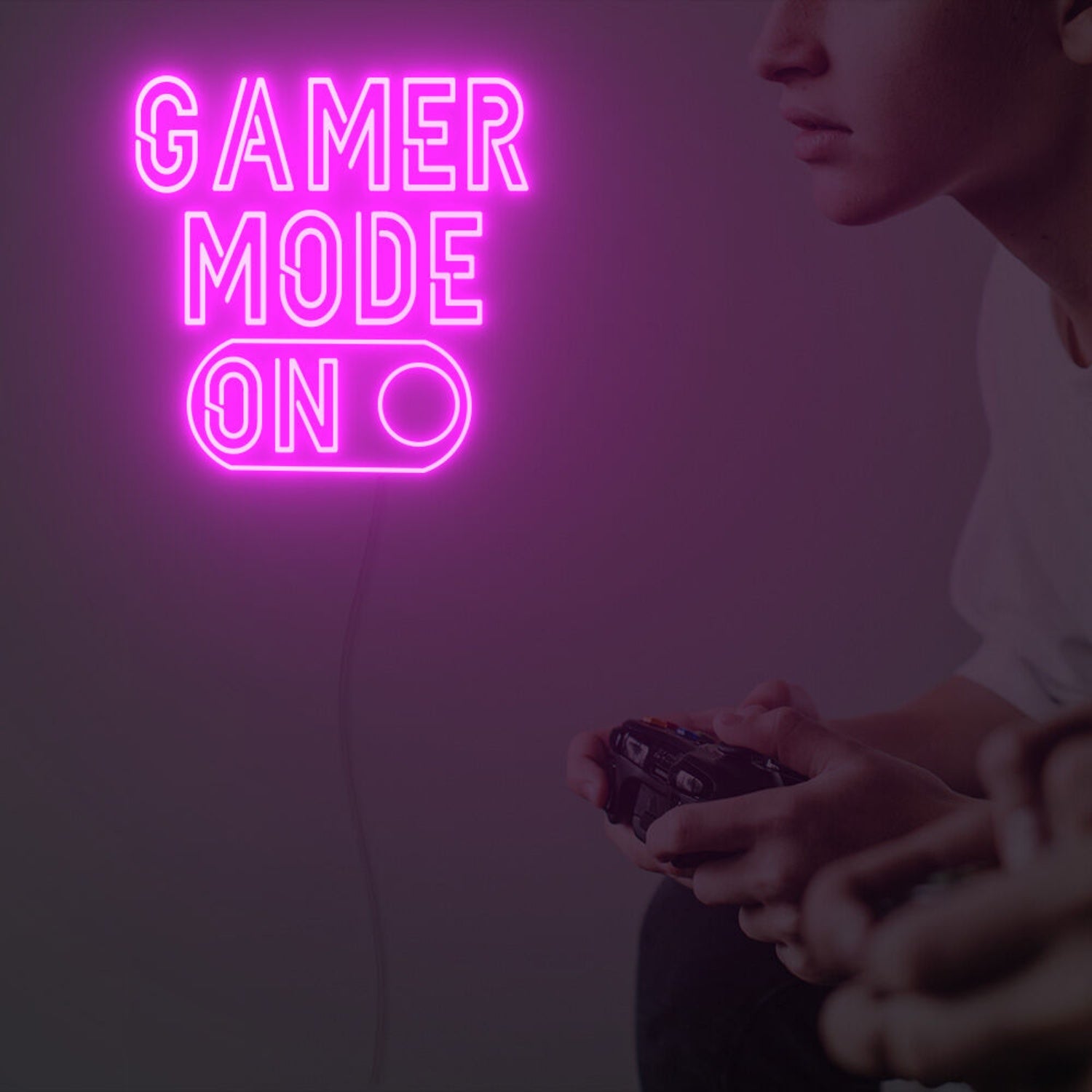 Gamer Mode On Led Neon Sign Custom Led Neon Sign Lights | Shineneon