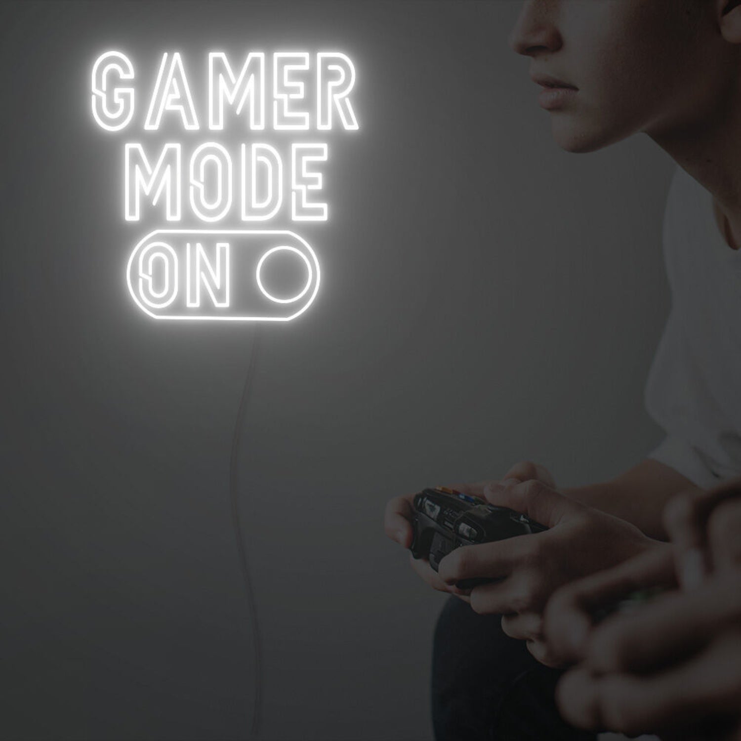 Gamer Mode On Led Neon Sign Custom Led Neon Sign Lights | Shineneon