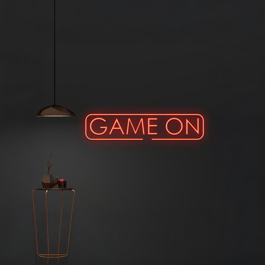 Gamer Name Led Light Business Wall Art Gift