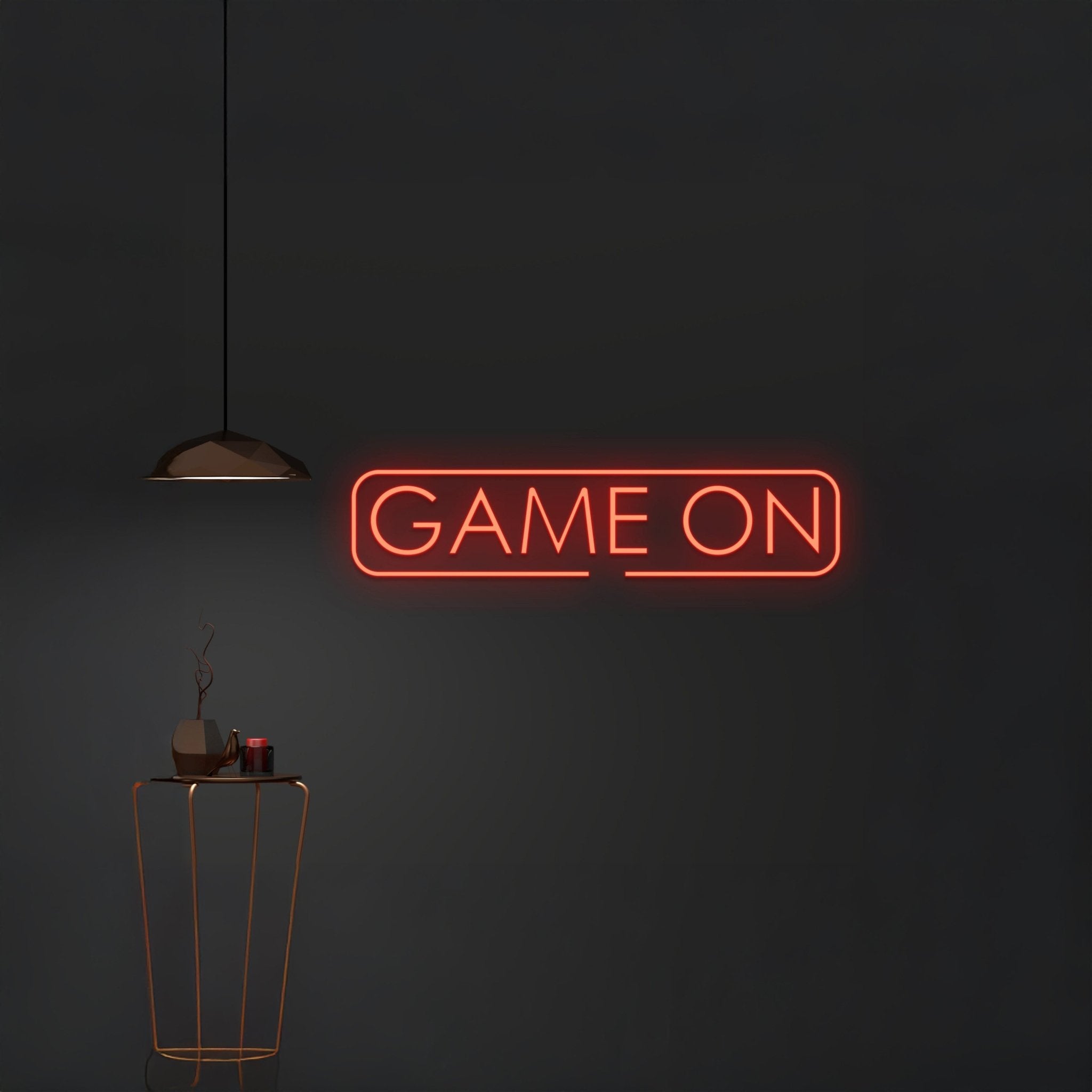 Gamer Name Led Light Business Wall Art Gift - Shineneon
