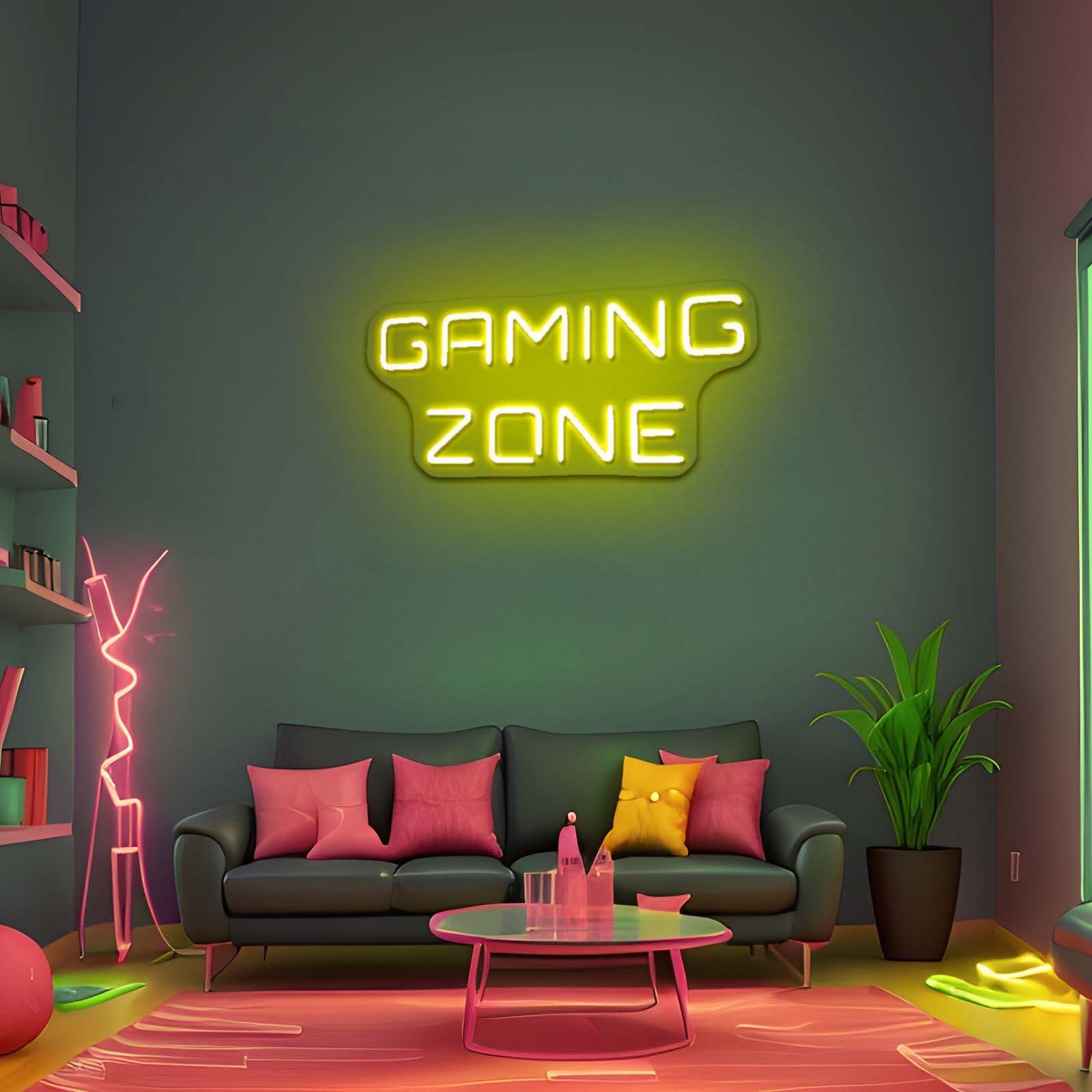 Gamer Room Decor Led Neon Sign Wall Decor Gamer Neon Sign