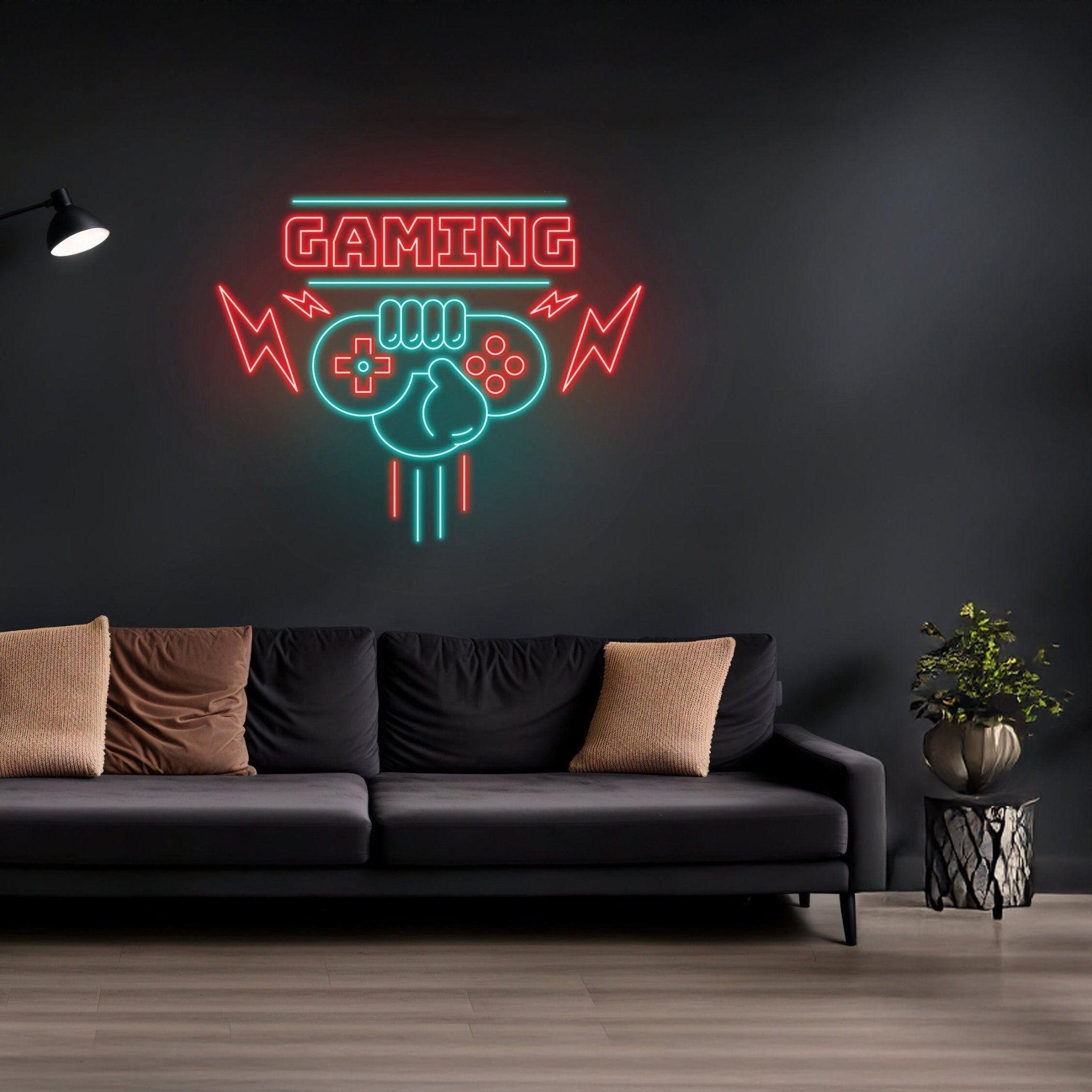 Gameroom Controller Led Sign Gaming Led Sign Wall Decor - Shineneon