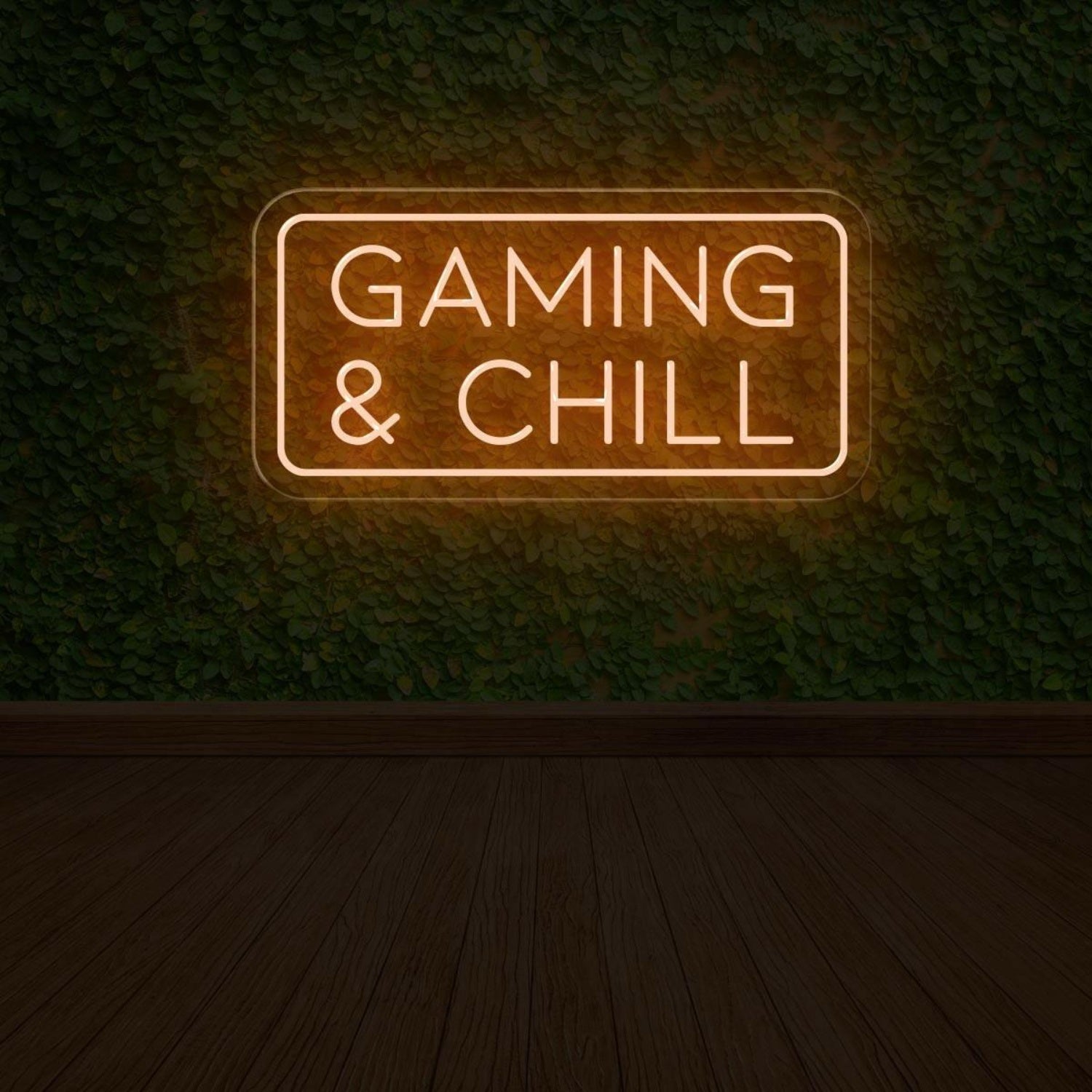 Gaming Chill Blue Glow Led Neon Sign For Modern Game Room Decor | Shineneon