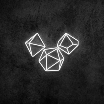 Gaming Dice Led Neon Sign For Gaming And Fun Spaces | Shineneon
