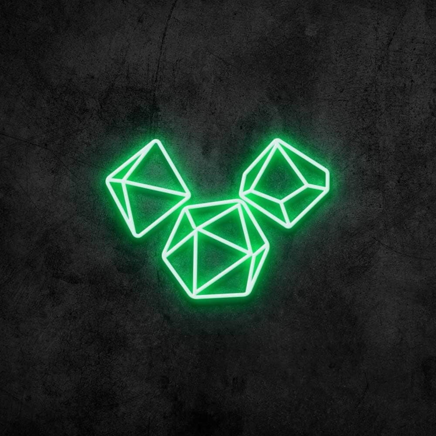 Gaming Dice Led Neon Sign For Gaming And Fun Spaces | Shineneon
