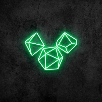 Gaming Dice Led Neon Sign For Gaming And Fun Spaces | Shineneon