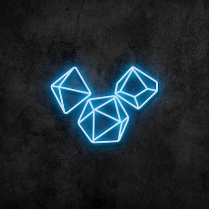 Gaming Dice Led Neon Sign For Gaming And Fun Spaces | Shineneon